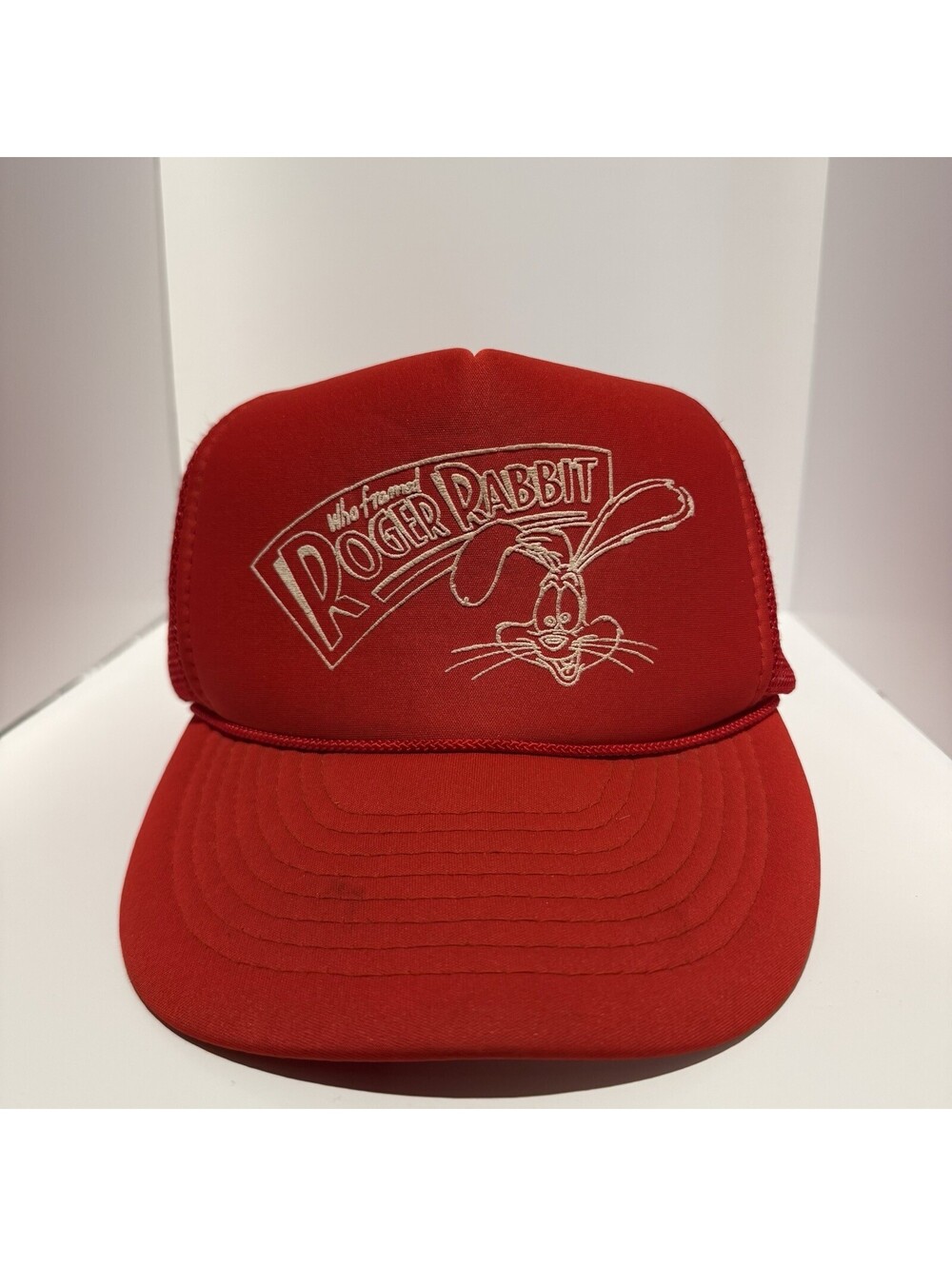 Vintage 1988 Who Framed Roger Rabbit Trucker Hat Snapback Nissin Men’d